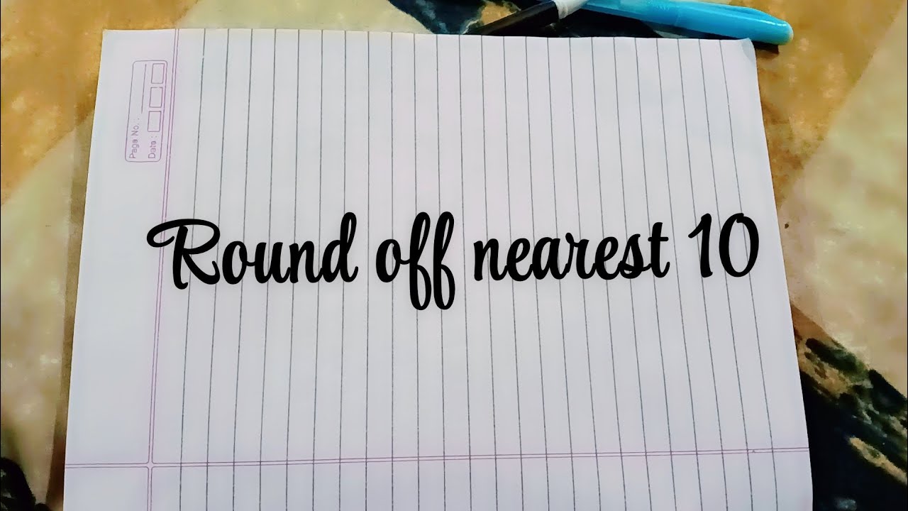 Round off nearest 10||  learn with Riya 😄