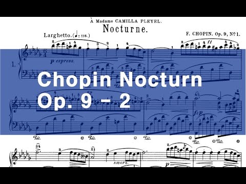 Fr. Chopin Nocturn Op.9-2ㅣ 쇼팽 녹턴 9-2ㅣ SungJin Cho