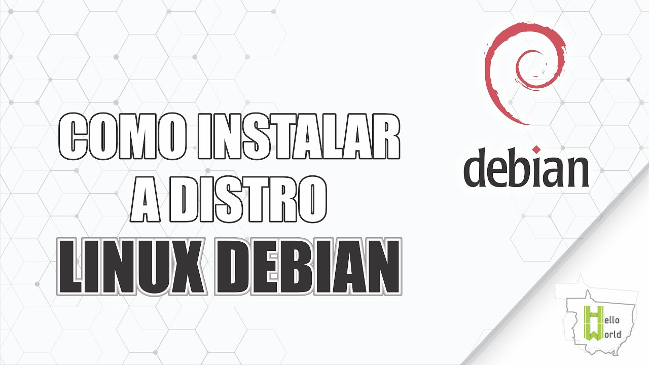 COMO INSTALAR A DISTRO LINUX DEBIAN | TUTORIAL COMPLETO - YouTube