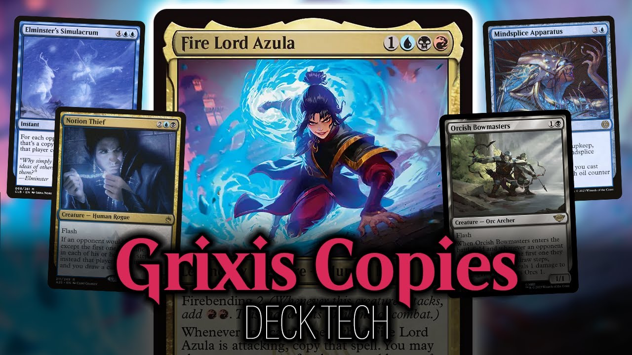 Технология колоды «Повелитель Огня Азула» – Копирование комбинаций заклинаний Гриксиса во время а...
