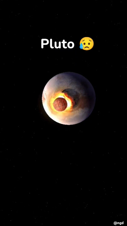 Moon vs Pluto planet in solar system 2025 #moon #pluto #2025