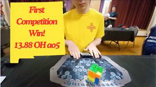 First Competition Win! || 13.88 OH ao5