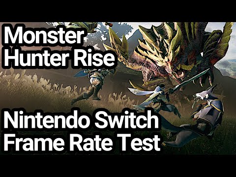 Monster Hunter Rise Switch Frame Rate Test (Demo)