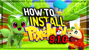 HOW TO INSTALL PIXELMON 9.1.0 (Minecraft 1.16.5 Pixelmon Mod)