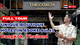 Stay At The Coach Hotel In Bangkok's Sukumvit 14 Area, Just Steps Away From Bts Asoke