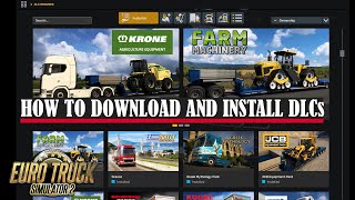 ETS2 HOW TO DOWNLOAD AND INSTALL ALL FREE DLCs & PASWORD