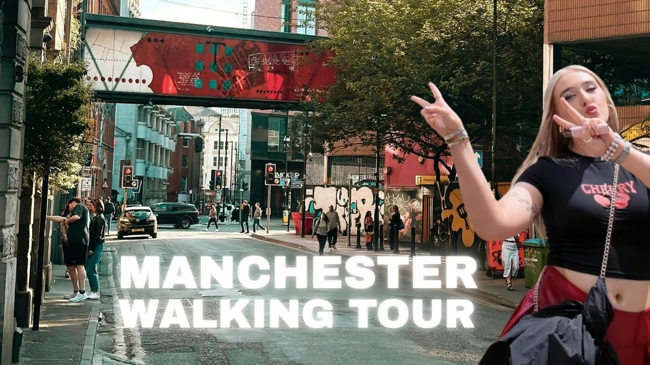 Manchester Walking Tour 4K | Market Street to Piccadilly Station | Parklife Weekend Vibes 2025