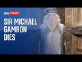 Harry Potter actor Sir Michael Gambon has died