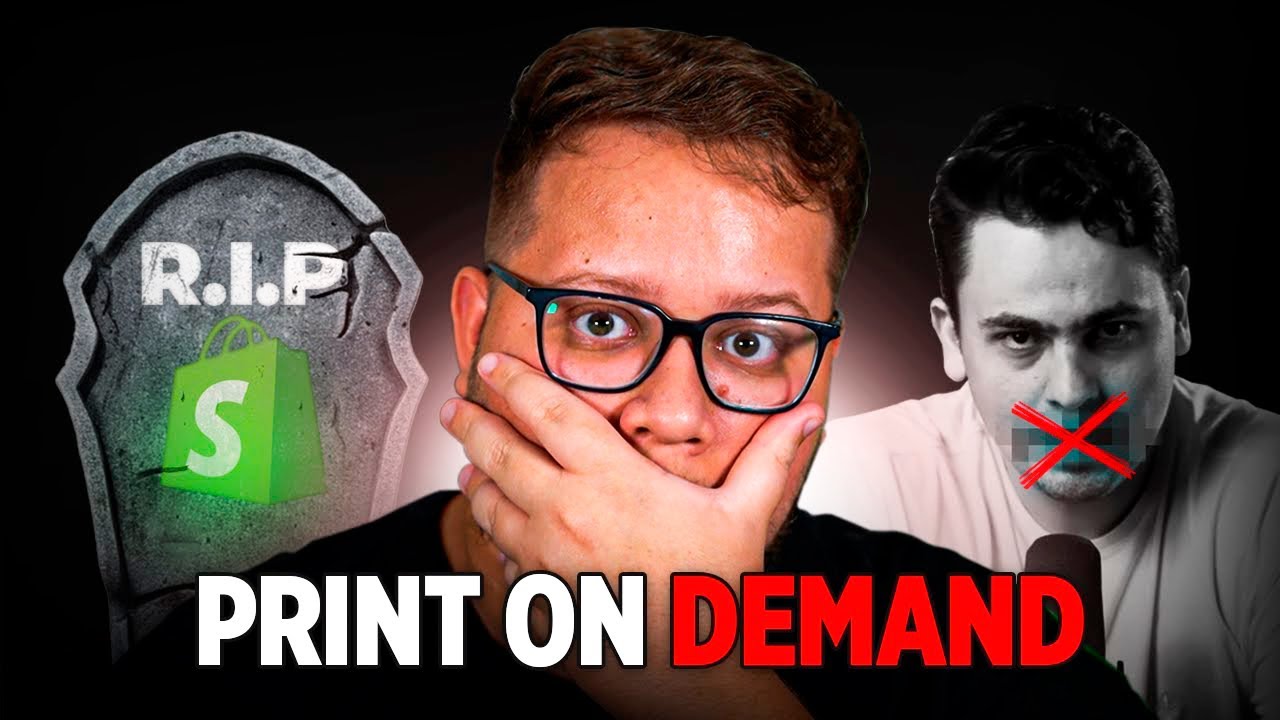 A VERDADE SOBRE PRINT ON DEMAND! | Dropshipping & Shopify