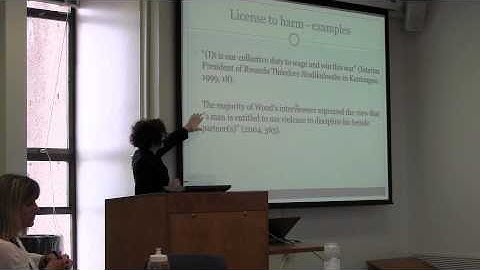 UTK Sociology Colloquium - 28 August 2013 (Part 1/2)