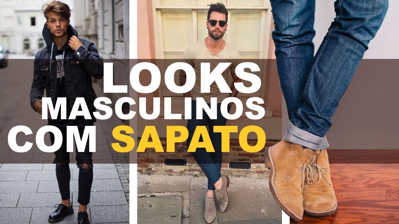6 Melhores opções de sapato social masculino para 2020 - Ideias de look