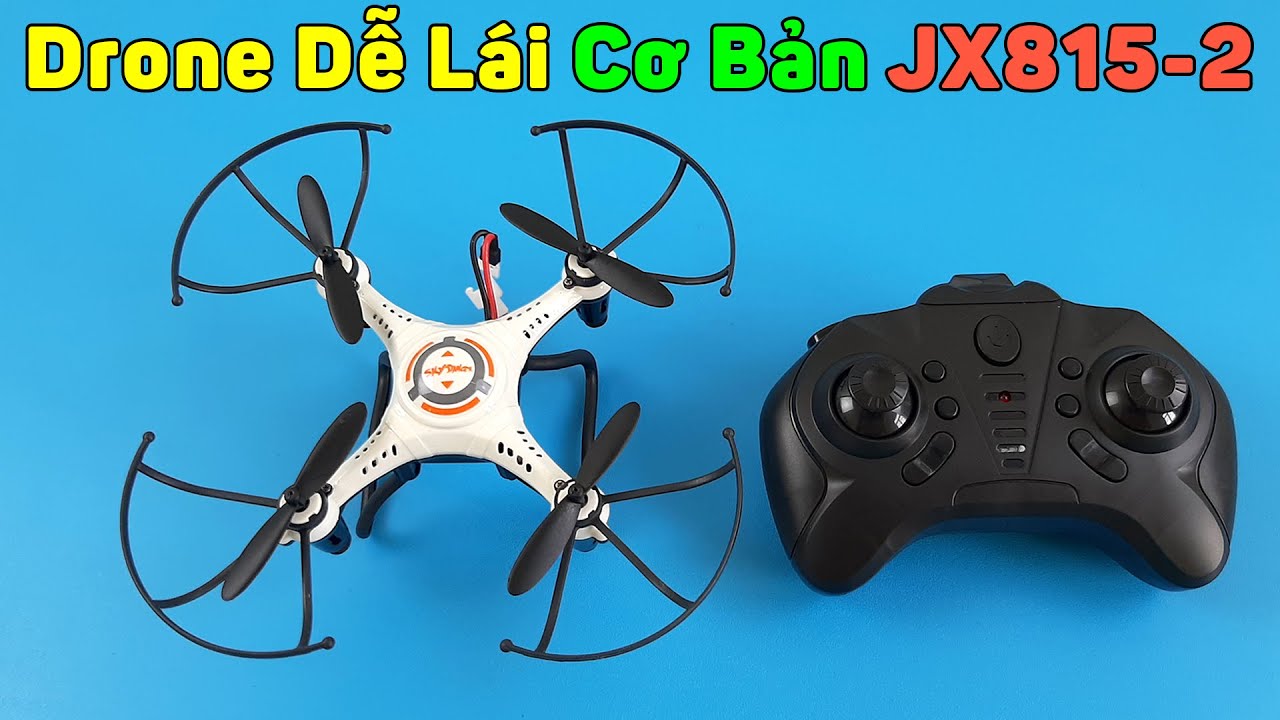 Drone Dễ Lái Cơ Bản, Máy Bay Không Người Lái Điều Khiển Từ Xa, JX815-2 | Mở Hộp Hàng Mua Trên Lazada