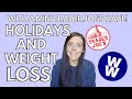 WEIGHT LOSS &amp; STAYING ON TRACK DURING THE HOLIDAYS | With a Quick Trader Joe's Haul!!