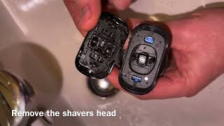 How to clean your Braun Series 5 wet und dry - 5031s Electric Shaver brush cleaning DIY