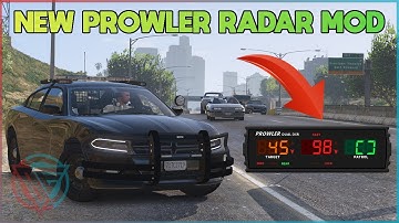 Prowler Radar - Read Pinned Comment!!! for GTA 5 LSPDFR