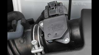Toyota Land Cruiser Mass Air Flow Sensor Meter test.