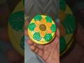 ##shorts #weast #box #sun #flower #desine #diy #with used #molded #clay 🌼😃 #like #subscribe