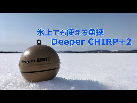 deeper chirp+ ディーパーチャーププラス 魚探 ワカサギ-