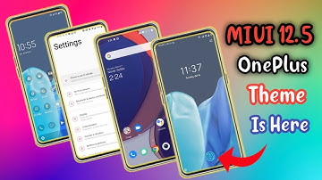 MIUI 12.5 Oxygen OS Theme | Best MIUI 12.5 Oxygen OS Theme | Top 2 MIUI Theme For MIUI 12.5