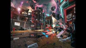 Modeling a Street Scene in Cinema 4d (Timelapse)