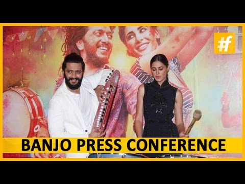 Banjo Press Conference ​w​ith Ritesh Deshmukh and Nargis Fakhri