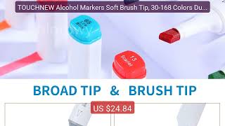 TOUCHNEW Alcohol Markers Soft Brush Tip, 30-168 Colors Dual... — Top Pick 2026 | Unbeatable Price! screenshot 3