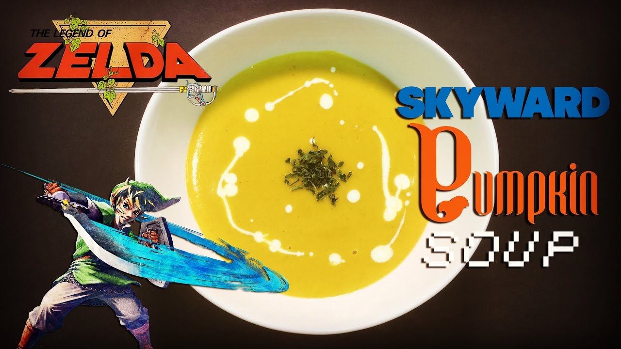 How to Make Pumpkin Soup from Zelda Skyward Sword YouTube