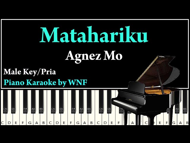 Agnez Mo - Matahariku Minus One Piano Versi Pria class=