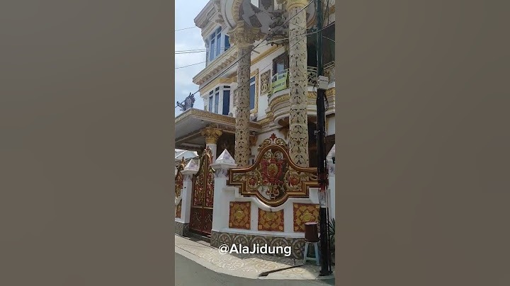 DIJUAL, RUMAH MEWAH BAK ISTANA