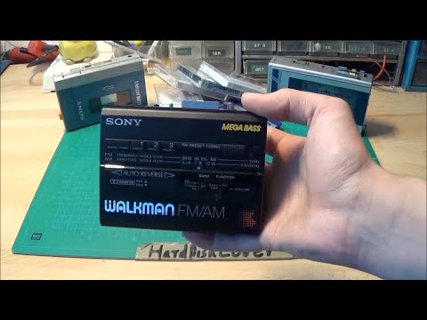 Walkman Sony WM-AF67/BF67, Non Fonctionnel, Pour Pièces, Lecteur Cassette