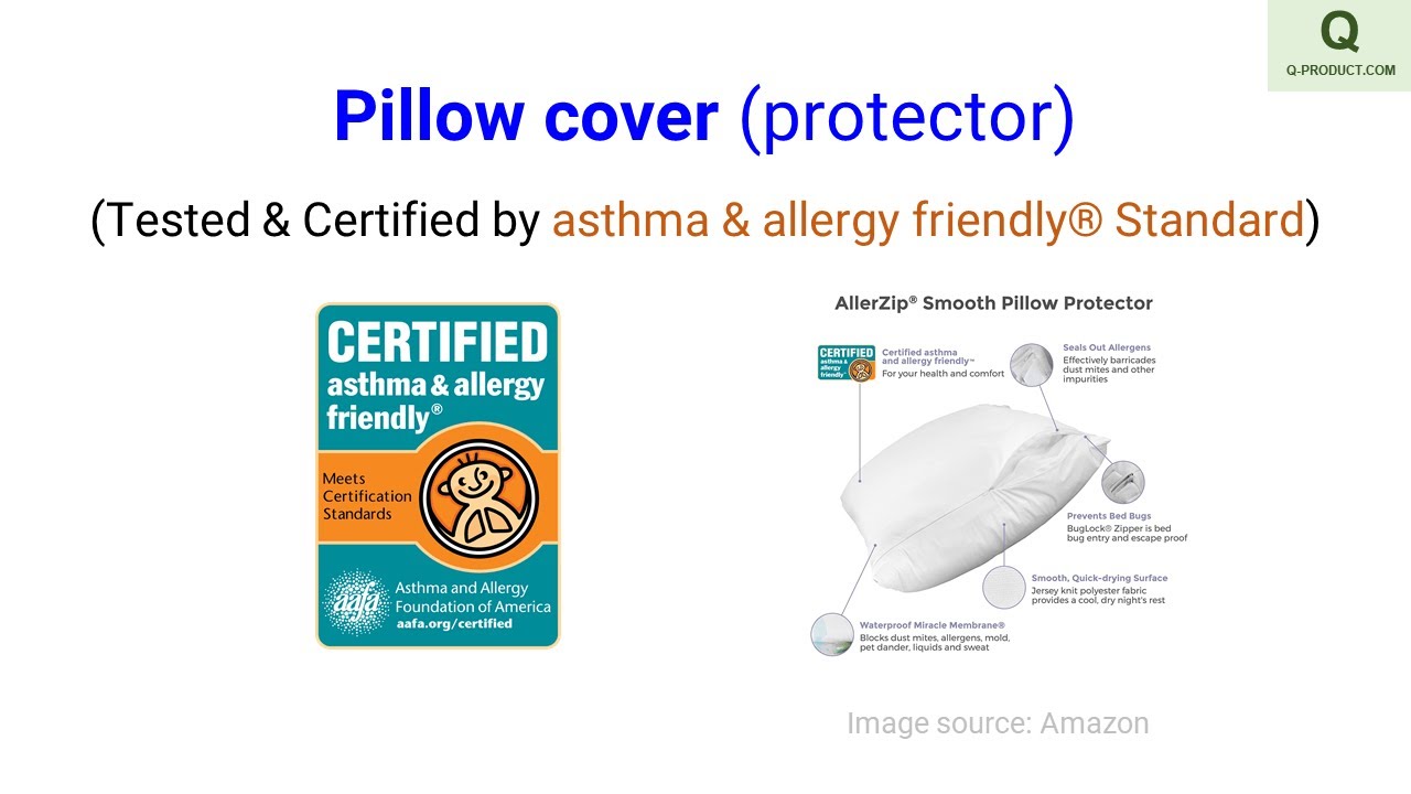asthma pillow covers