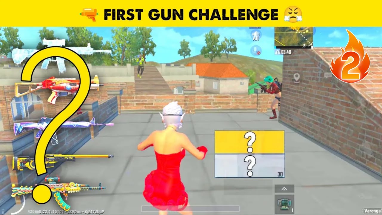 Only First Gun Challenge in PUBG Lite | PUBG Mobile Lite Solo Vs Squad Gameplay | LION x GAMING