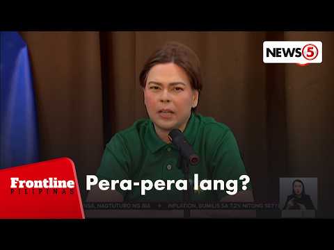 VP Sara, sinisi si Pres. Bongbong Marcos sa umano’y paninira sa kaniya ni Gracioso