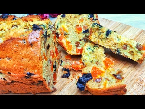 Как Приготовить Рождественский Кекс с Сухофруктами /Christmas Cake with Dried Fruits. ЛЕГКО ГОТОВИТЬ