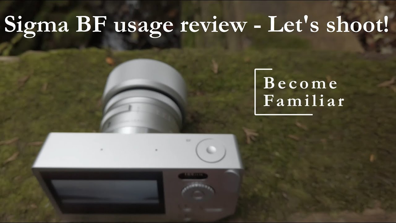 Обзор использования Sigma BF (5) — Вне ландшафта