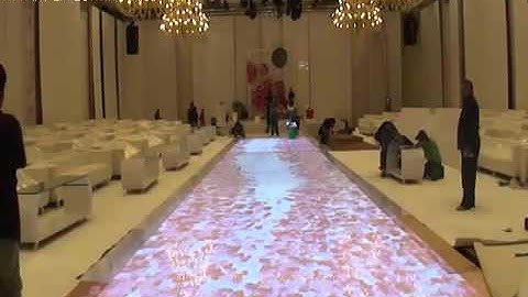 Interactive Floor Projection