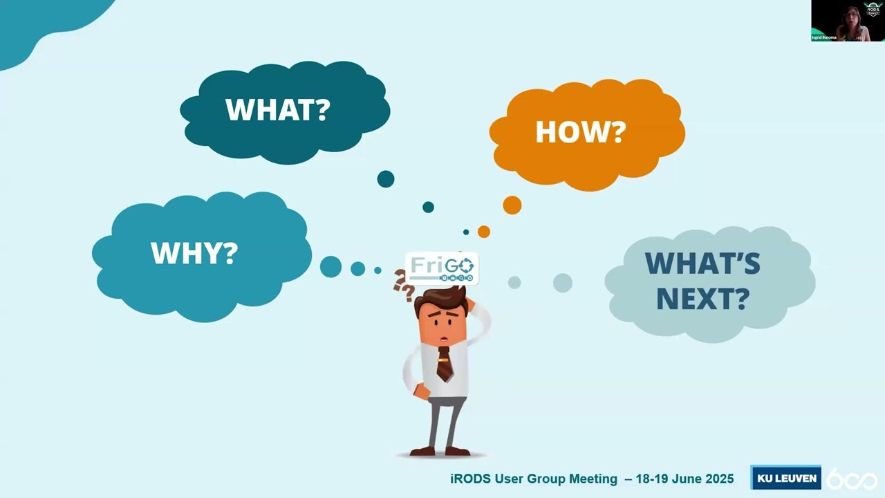 UGM2025 / 17. FriGO: The KU Leuven long-term archiving solution with iRODS