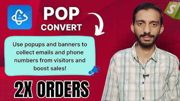 How to add pop-ups To Your Shopify Store 2025 | Pop-ups Banners Convert Shopify App