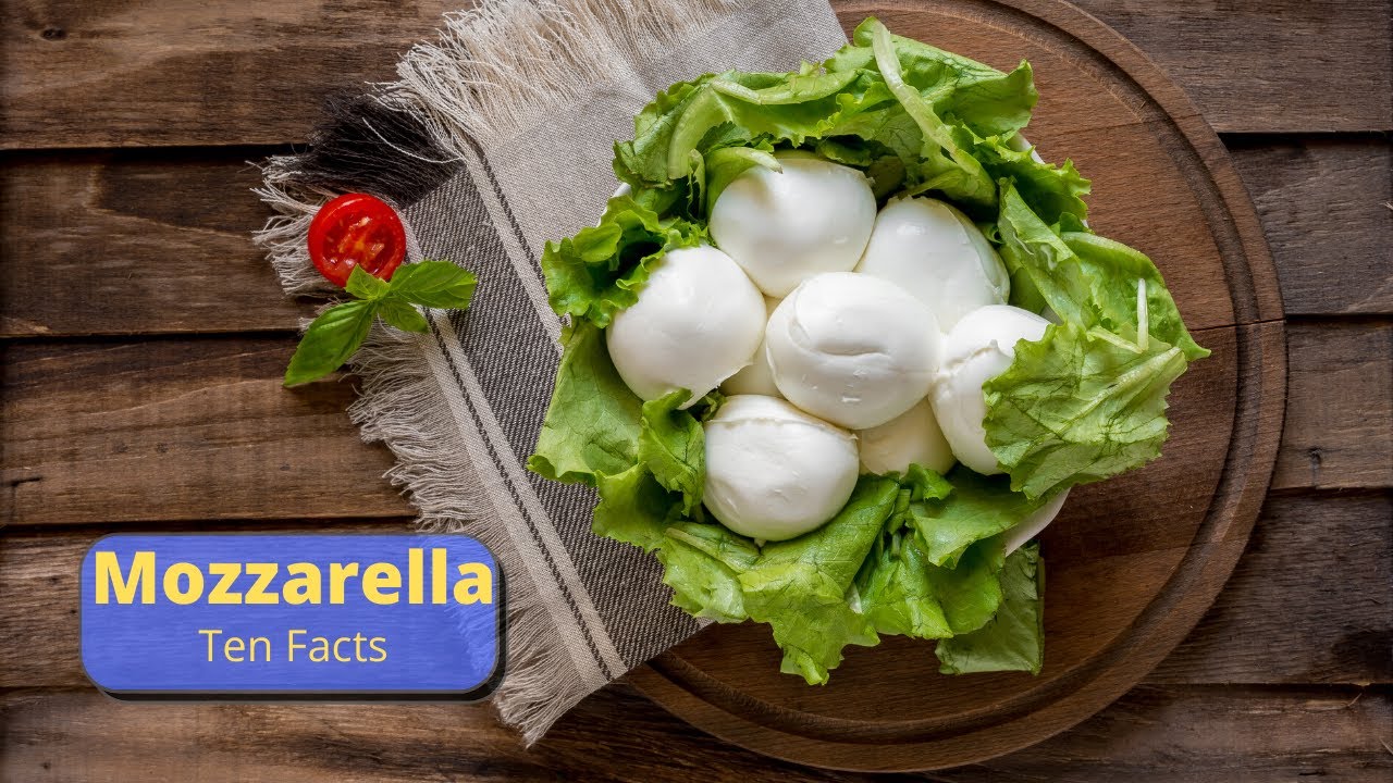 Mozzarella Ten Facts YouTube