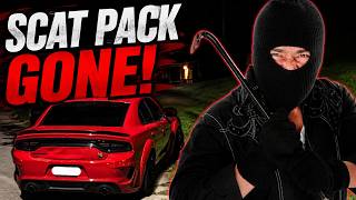 SCAT PACK STOLEN THAT HAD A KILL SWITCH AND NEUTRAL STRAP COVER!!