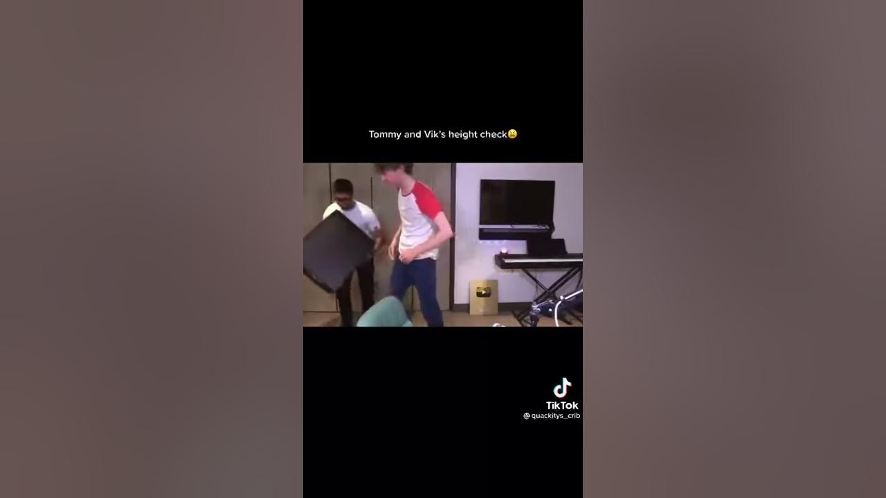 TommyInnit Vs Vikkstar Height Comparison YouTube