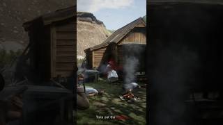 Red Dead Online - The power of a shotgun #shorts