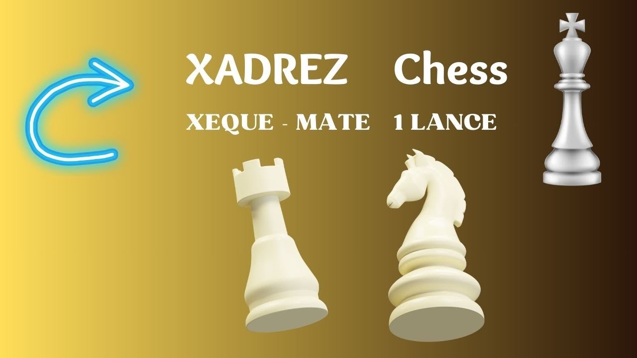 MATE EM 1 LANCE - CHESS PUZZLES - RESOLVA ESSE PROBLEMA DE XADREZ HOJE! 