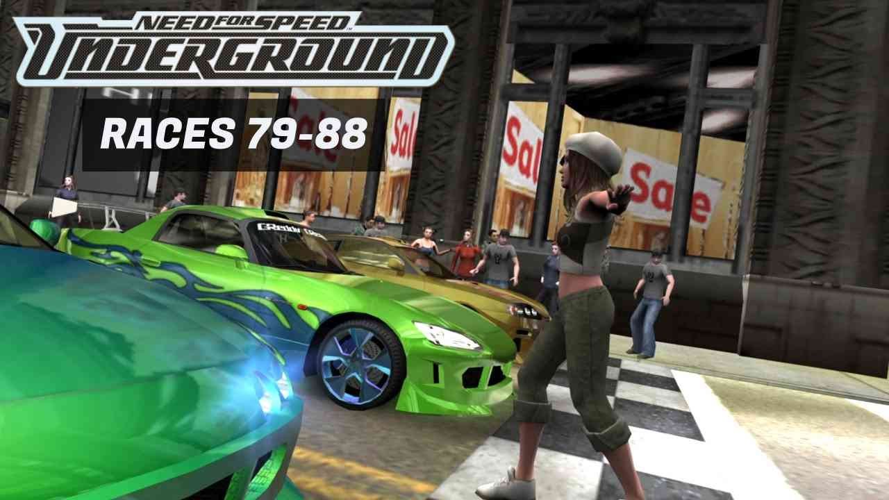 Underground Game Races Underground Mode: Races 79–88 | Need for Speed: Underground - No ...