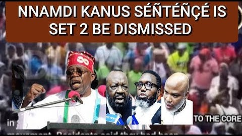 NNAMDI KANUS JÄĪL SÉÑTÉÑÇÉ ABOUT 2 BE DISMISSED AS POLITICIANS WHO PLAN HIS ĪMPRĪSØÑMÉÑT ARE ÇÄÙGHT