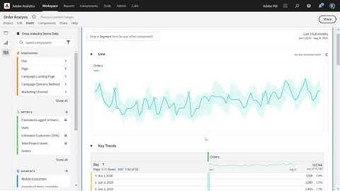Line Visualization in Analysis Workspace