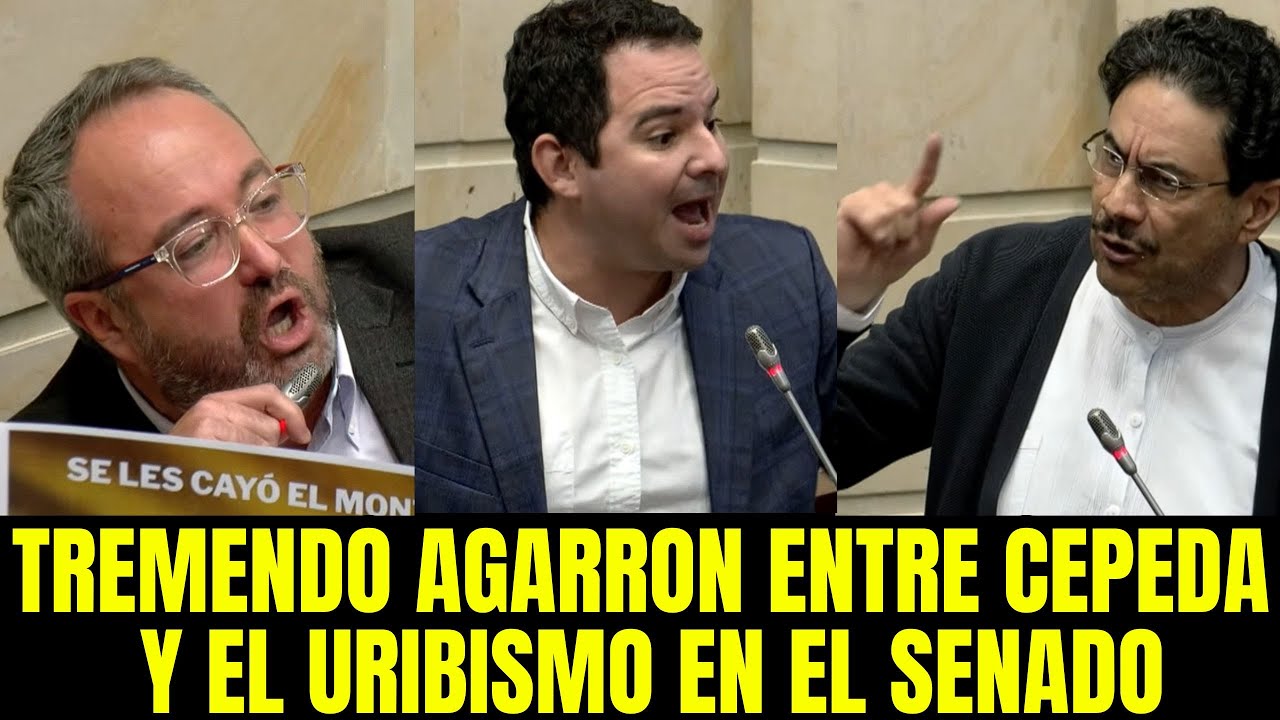 Iván Cepeda Arremete contra Álvaro Uribe y el Uribismo le Responde en el Senado