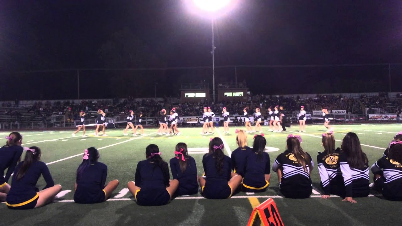 BCHS VARSITY CHEER 20142015 vs. Turlock HS YouTube