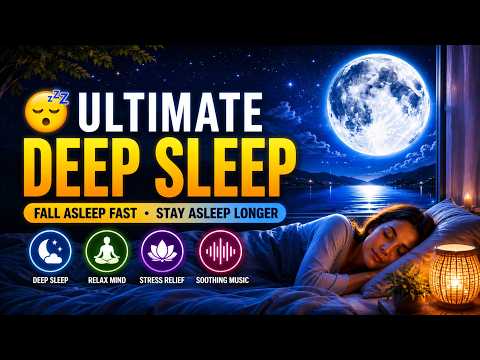 😴 Ultimate Deep Sleep 🌙 | Relaxing Sleep Music for Deep Rest, Insomnia & Stress Relief