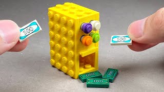 Лего Как сделать Конфетницу Банкомат из ЛЕГО Мини Самоделки